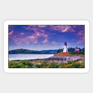 Head Harbour Lightstation, Campobello Island Sticker